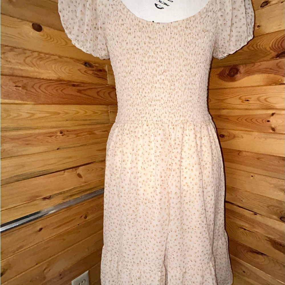 NWT cream color mini dress